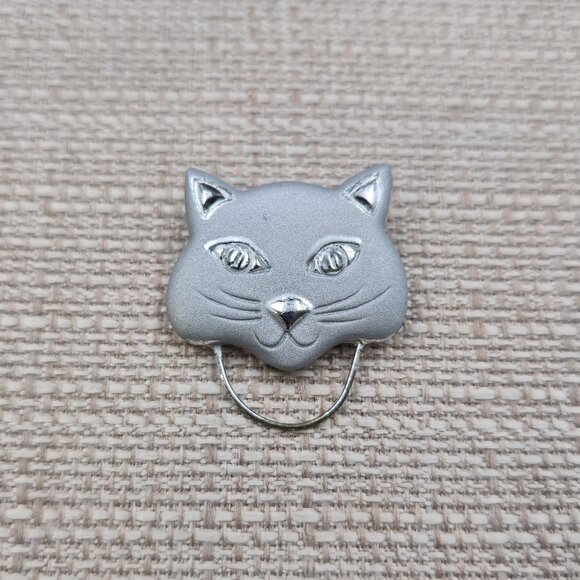 Jewelry - Adorable Kitty Cat Face Pin Brooch A7073
